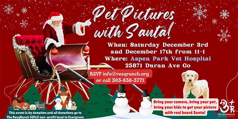 Pet Pictures With Santa!